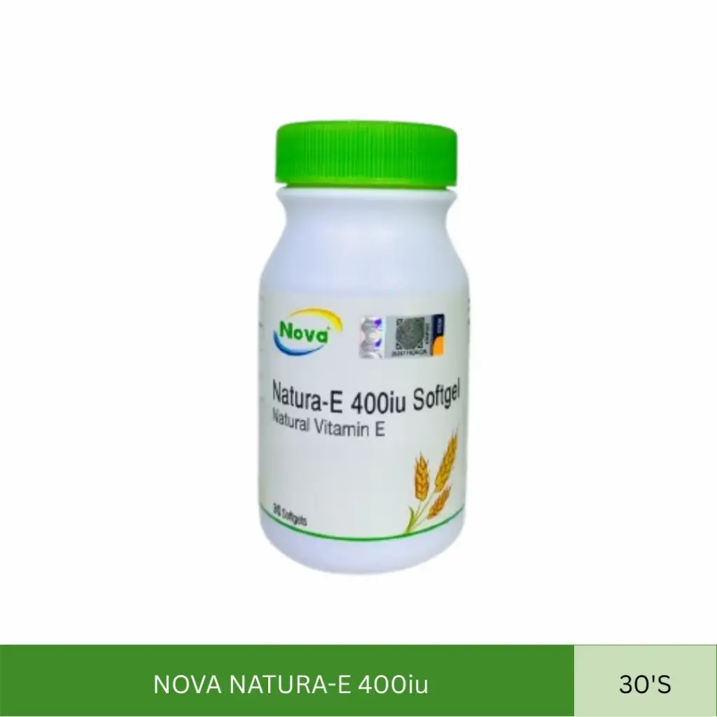 NOVA NATURA-E 400IU (30'S)