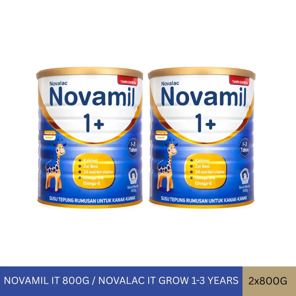 NOVAMIL IT 800G / NOVALAC IT GROW 1-3 YEARS (2X800G)