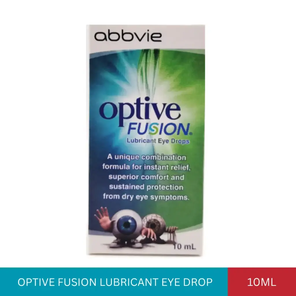 OPTIVE FUSION LUBRICANT EYE DROP (10ML)#