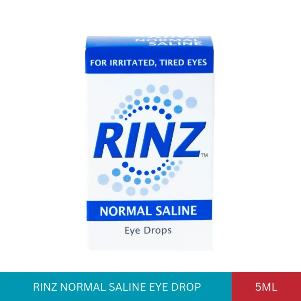 RINZ NORMAL SALINE EYE DROP (5ML)#