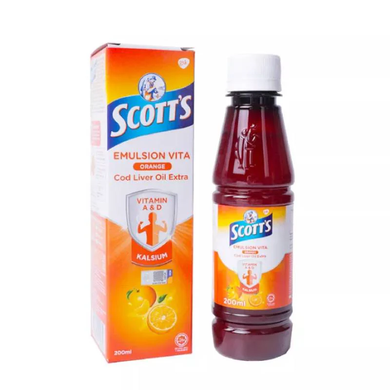 SCOTT'S EMULSION ORANGE (200ML)#