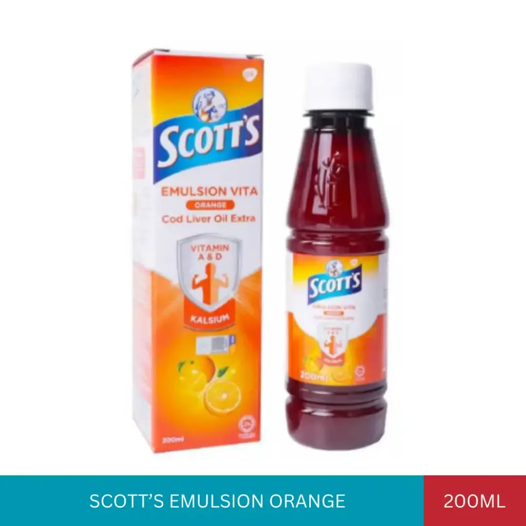 SCOTT'S EMULSION ORANGE (200ML)#