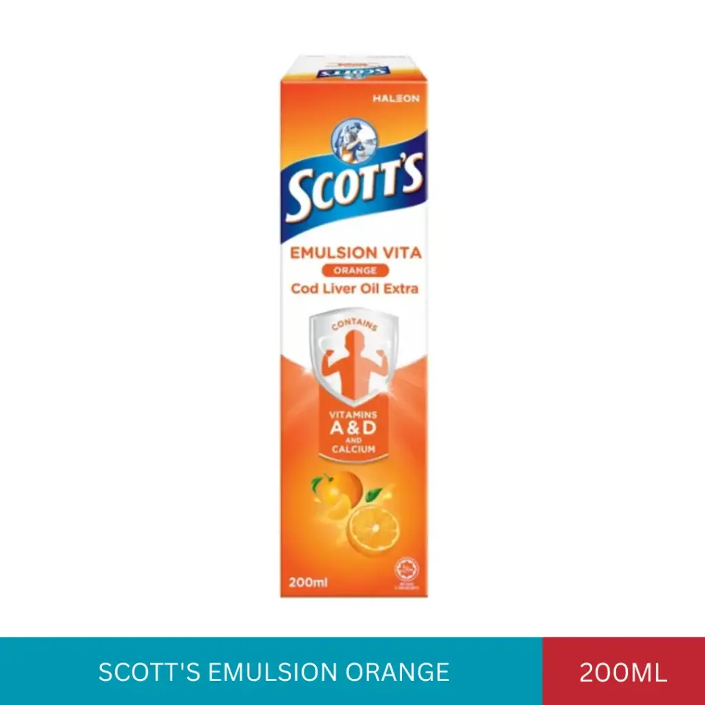 SCOTT'S EMULSION ORANGE (200ML)#