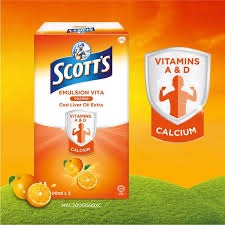 SCOTT'S EMULSION ORANGE (2X400ML)#