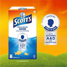 SCOTT'S EMULSION ORIGINAL (2X400ML)*