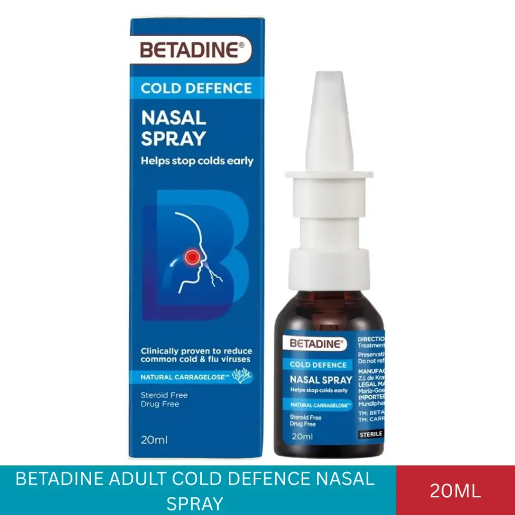 BETADINE ADULT COLD DEFENCE NASAL SPRAY (20ML)#