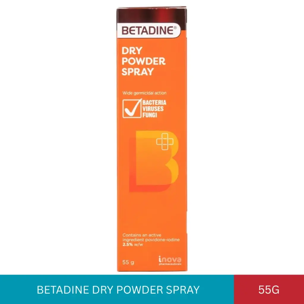BETADINE DRY POWDER SPRAY (55G)#