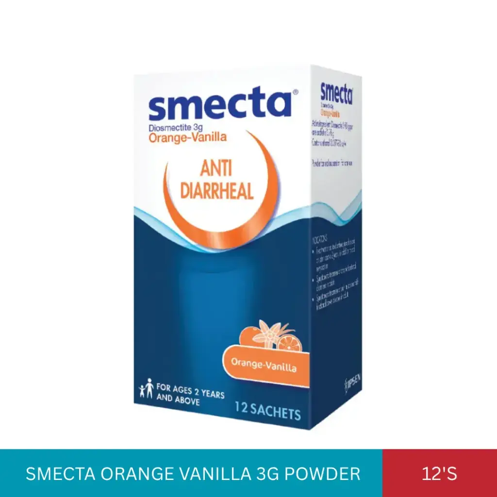 SMECTA ORANGE VANILLA 3G SACHET (12'S)* POWDER