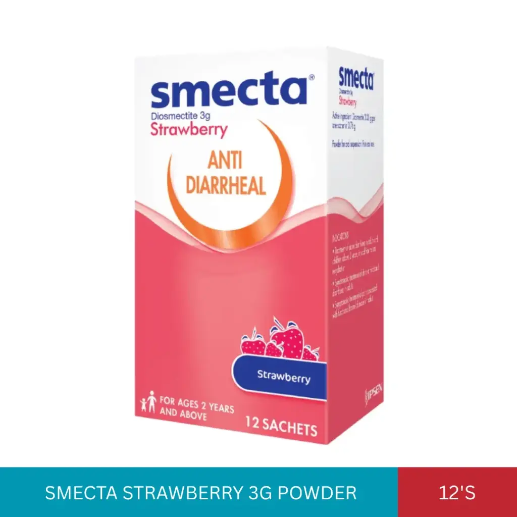 SMECTA STRAWBERRY 3G SACHET (12'S)* POWDER