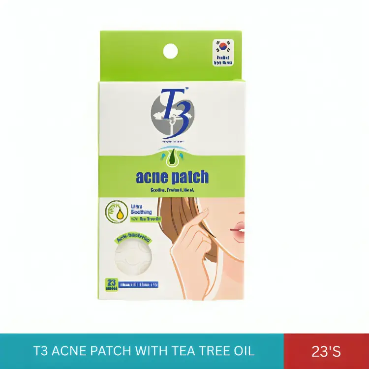 T3 ACNE PATCH WITH TEA TREE OIL (23'S)#