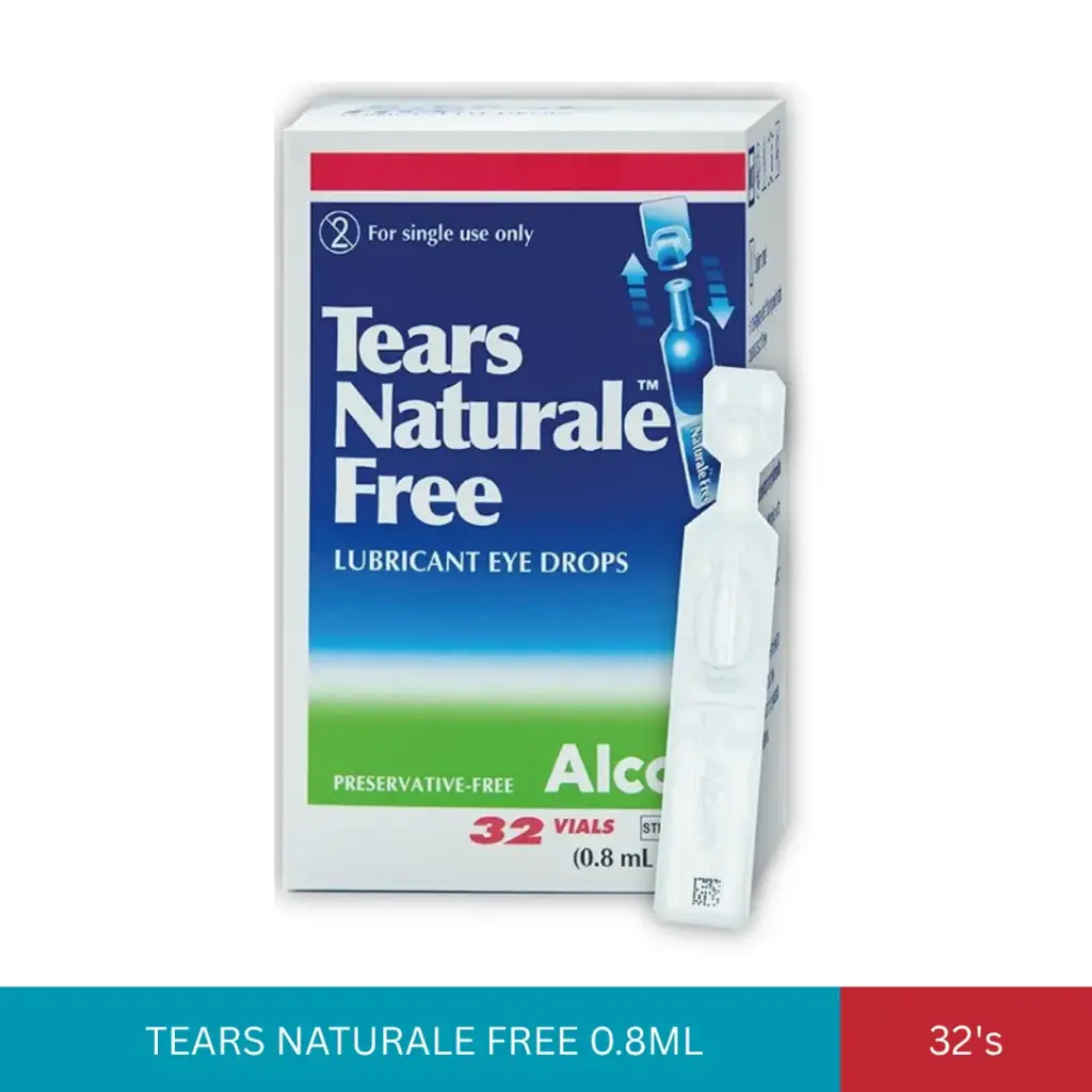 TEARS NATURALE FREE 0.8ML (32'S)*