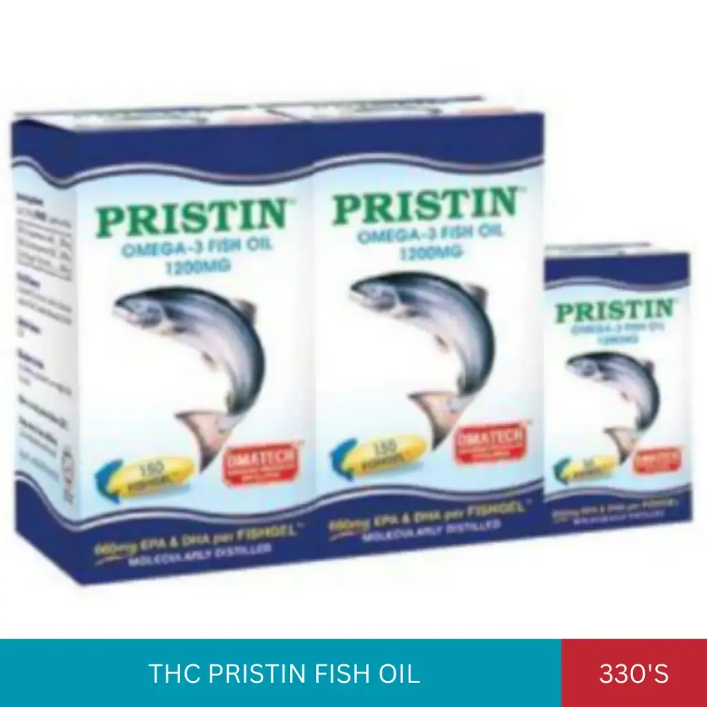 THC PRISTIN FISH OIL 1200MG CAP (330'S)