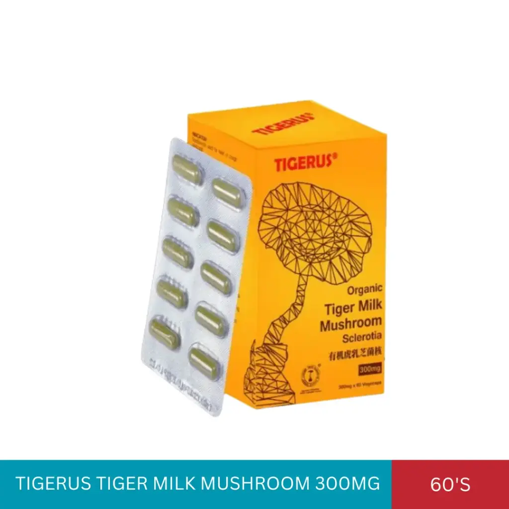TIGERUS TIGER MILK MUSHROOM 300MG (60'S/UNITS)#