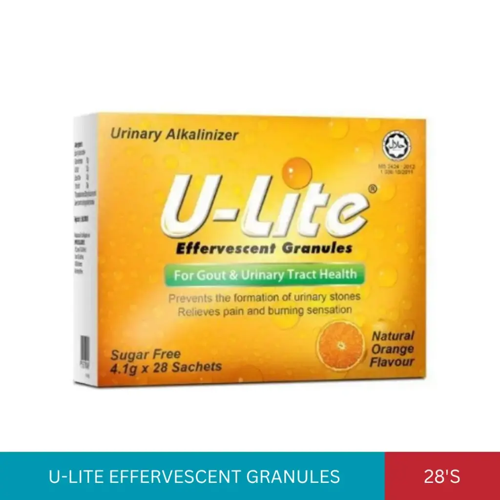 U-LITE EFFERVESCENT GRANULES (28'S)*