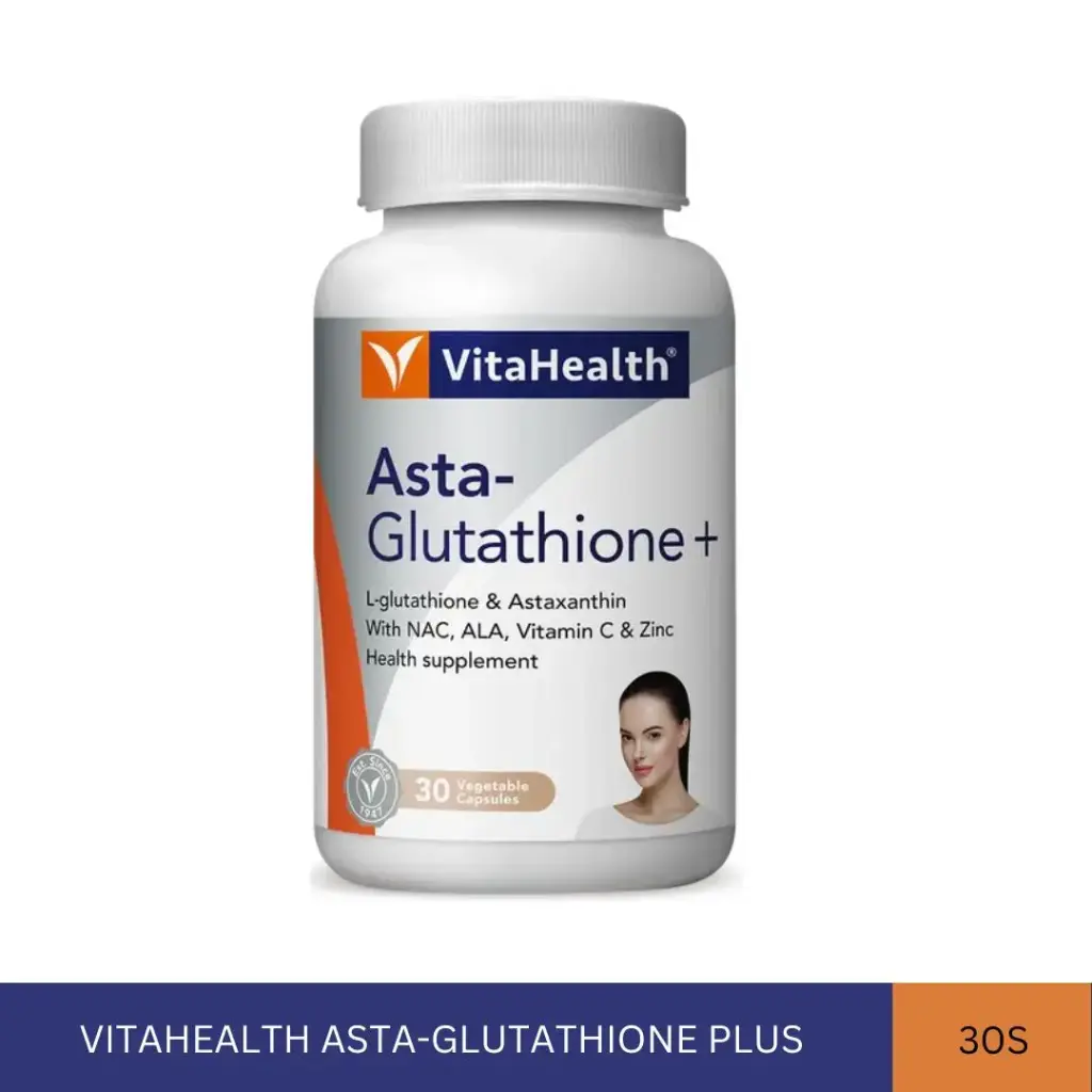VITAHEALTH ASTA-GLUTATHIONE PLUS (30'S)