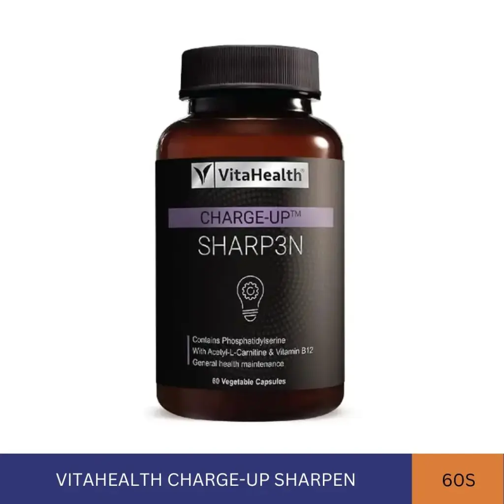 VITAHEALTH CHARGE-UP SHARPEN (60'S)