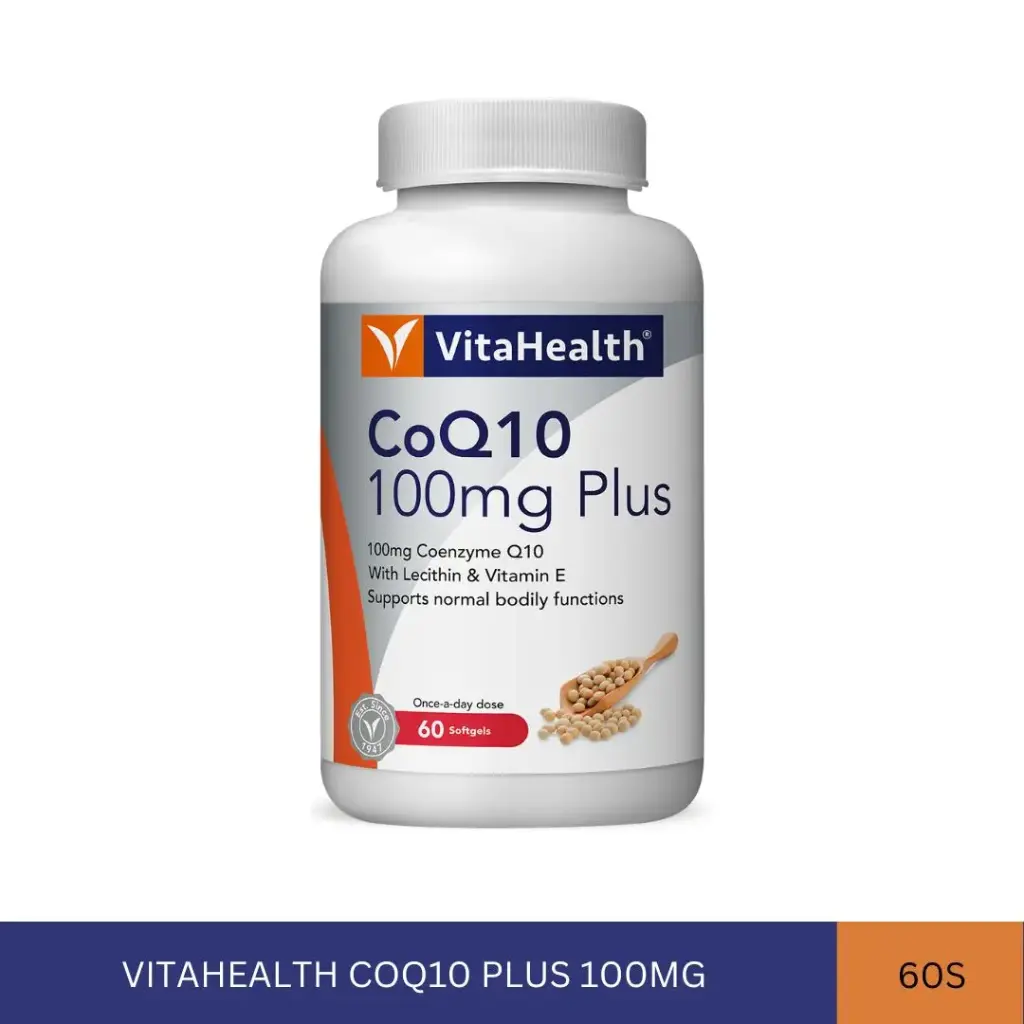 VITAHEALTH COQ10 PLUS 100MG (60'S)#