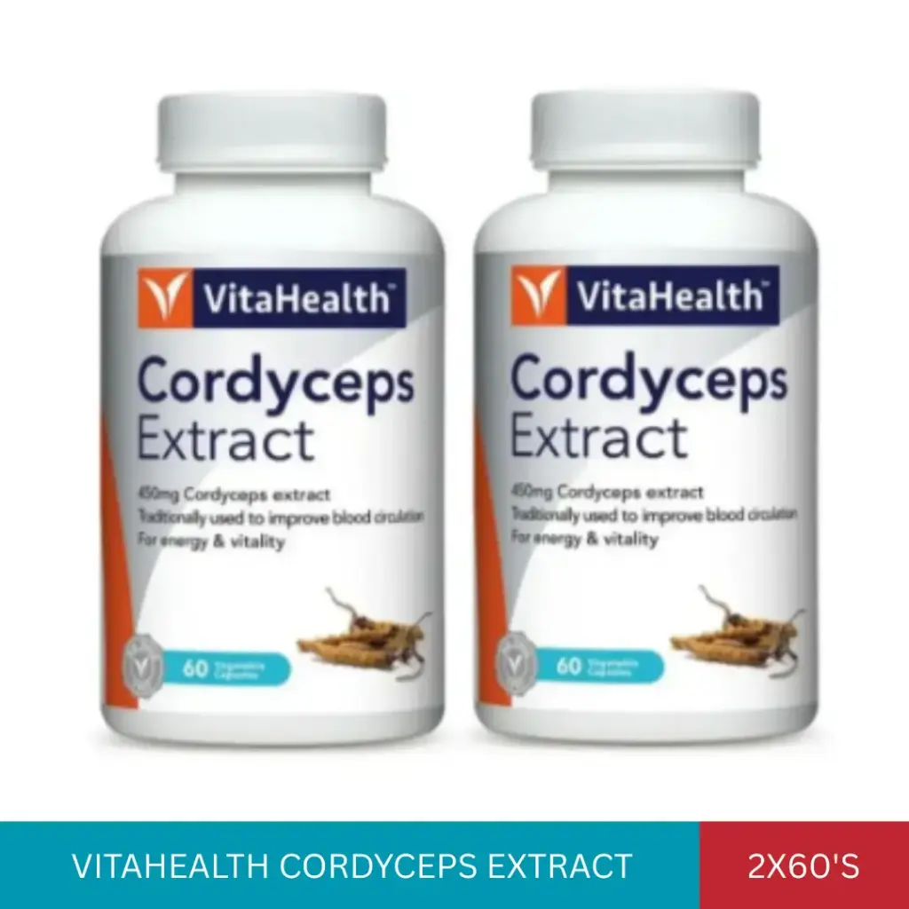 VITAHEALTH CORDYCEPS EXTRACT (2X60'S)