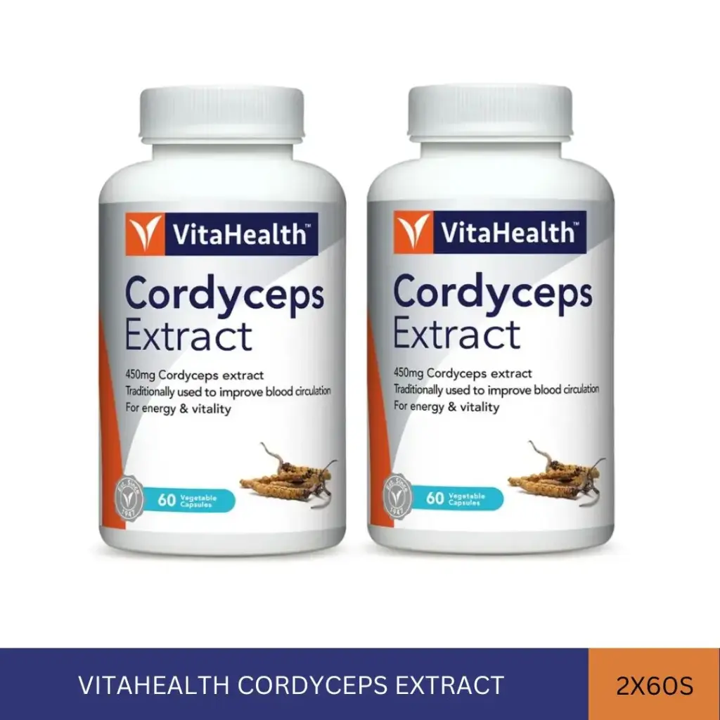 VITAHEALTH CORDYCEPS EXTRACT (2X60'S)