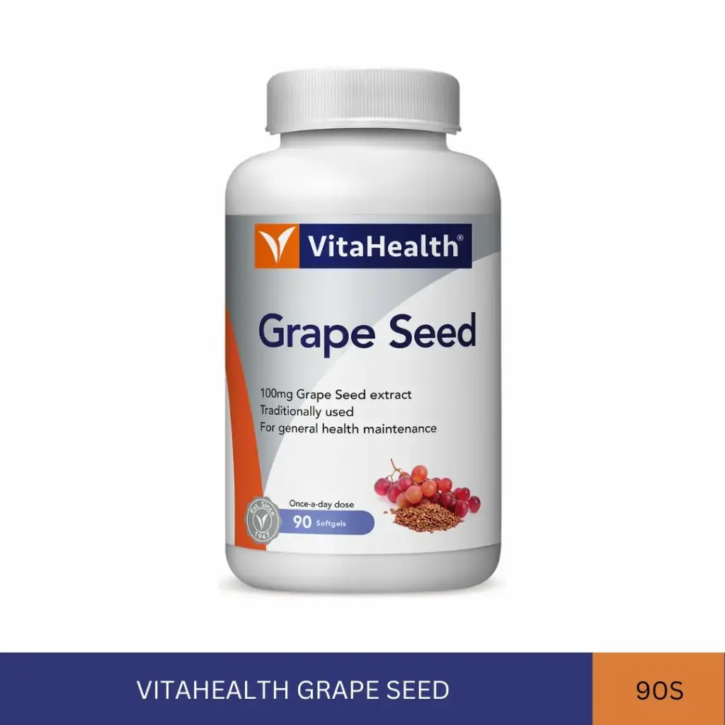 VITAHEALTH GRAPE SEED (90'S)