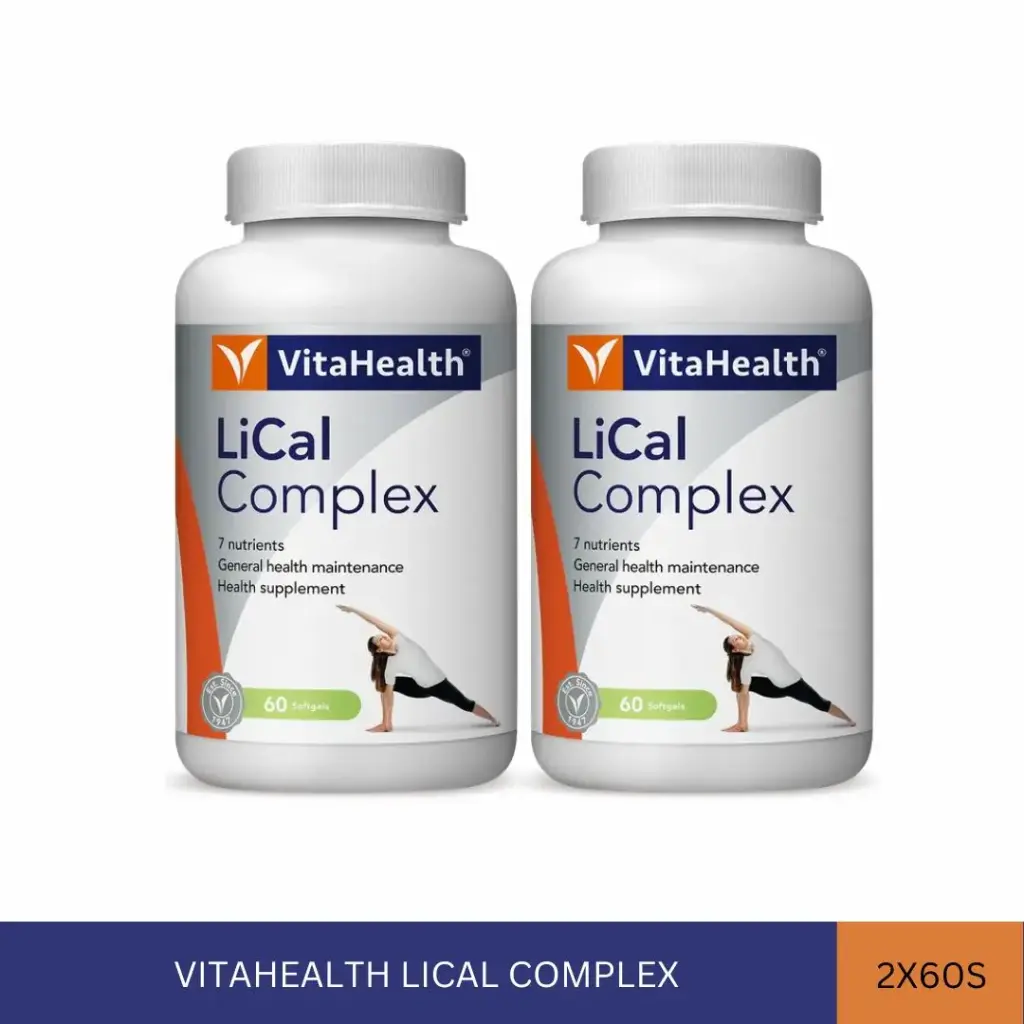 VITAHEALTH LICAL / LIQUICALCIUM COMPLEX (2x60'S)