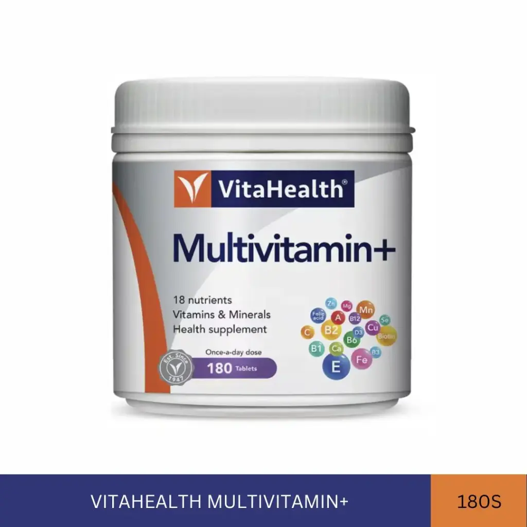 VITAHEALTH MULTIVITAMIN + (180'S)
