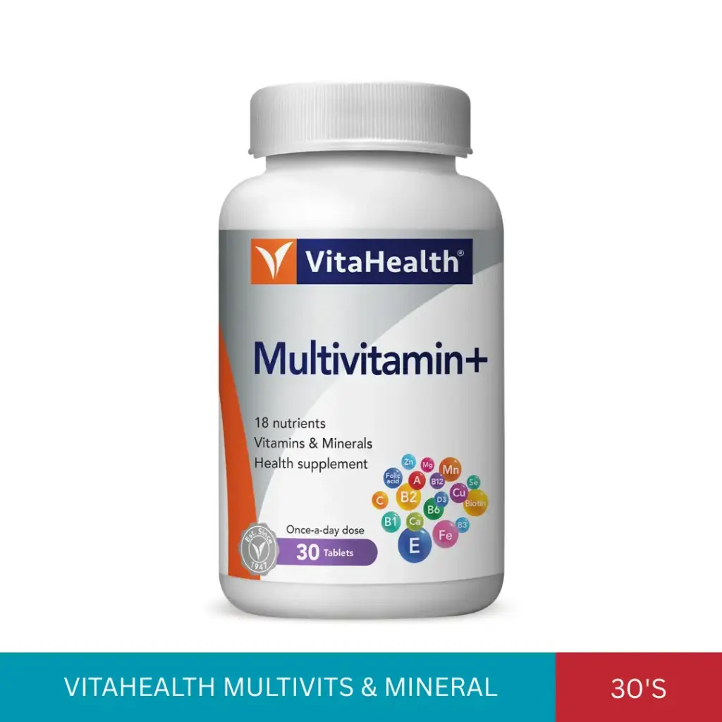 VITAHEALTH MULTIVITS & MINERAL (30'S)