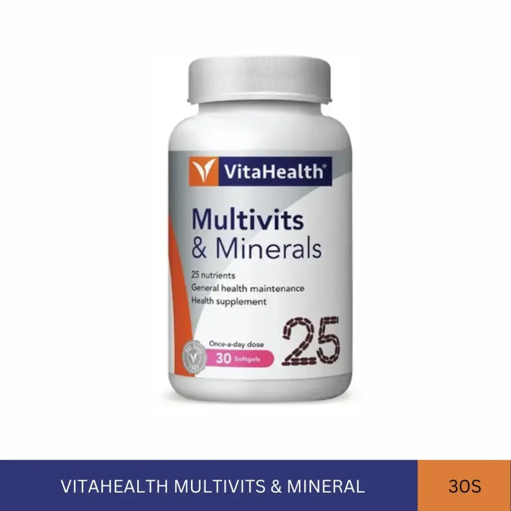 VITAHEALTH MULTIVITS & MINERAL (30'S)