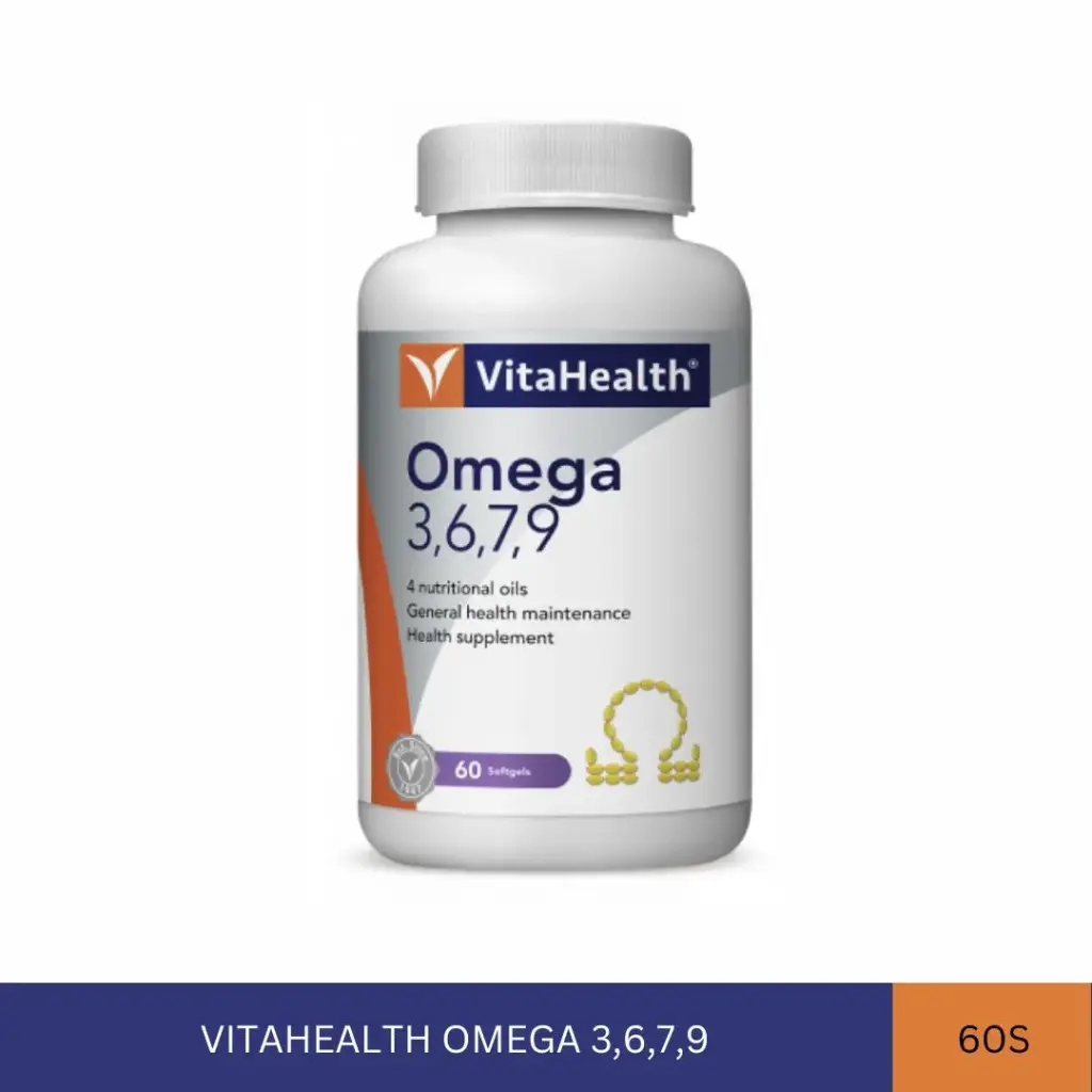 VITAHEALTH OMEGA 3,6,7,9 (60'S)