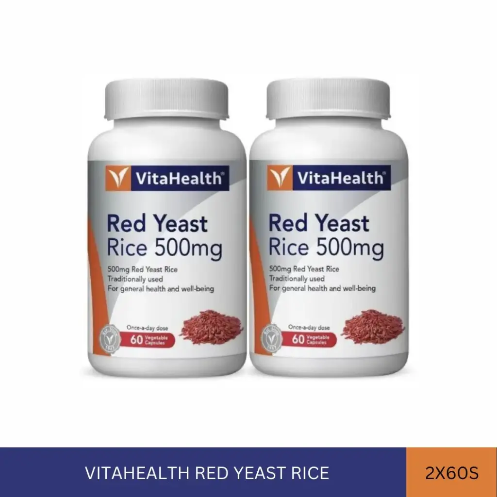 VITAHEALTH RED YEAST RICE (2x60'S)