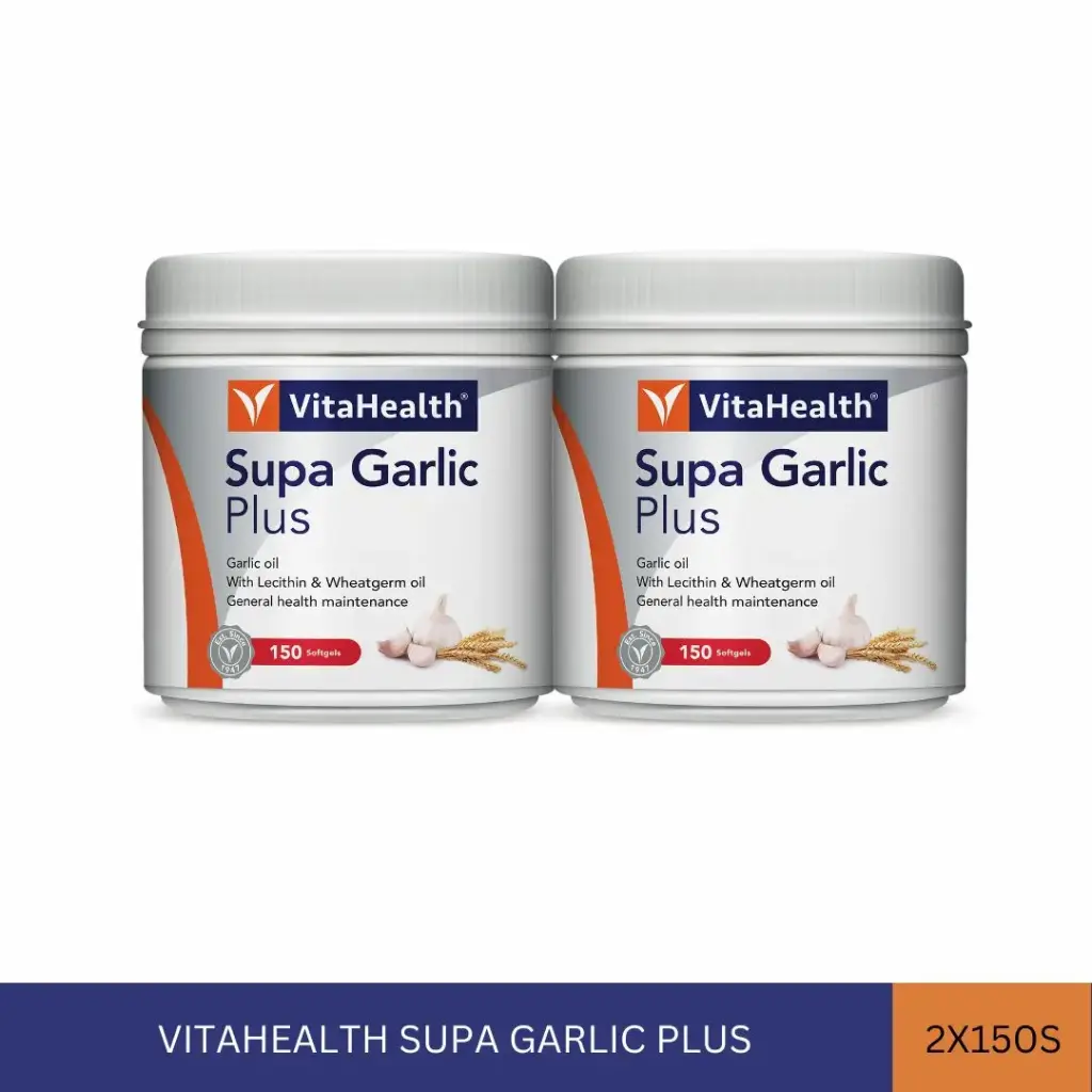 VITAHEALTH SUPA GARLIC PLUS (2x150'S)