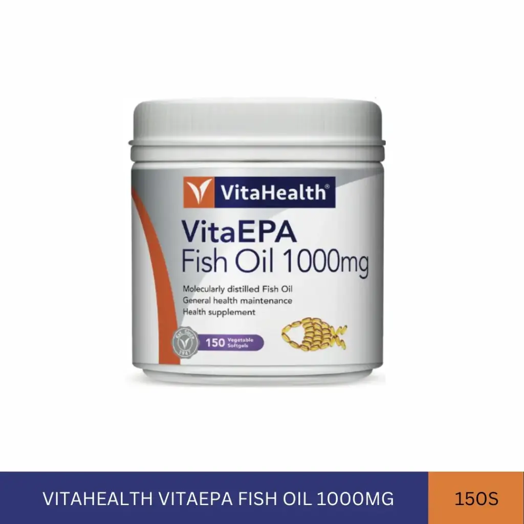 VITAHEALTH VITAEPA FISH OIL 1000MG (150'S)