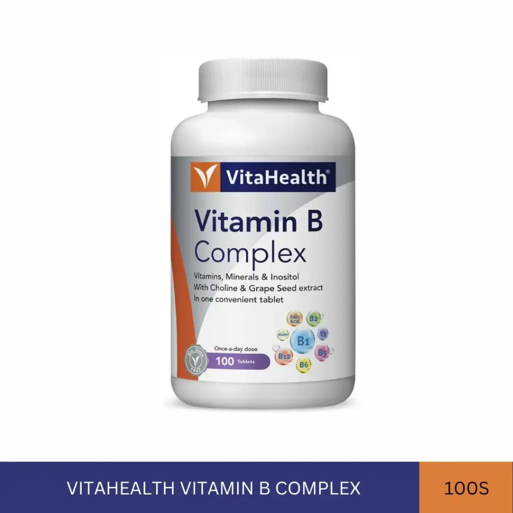 VITAHEALTH VITAMIN B COMPLEX (100'S)