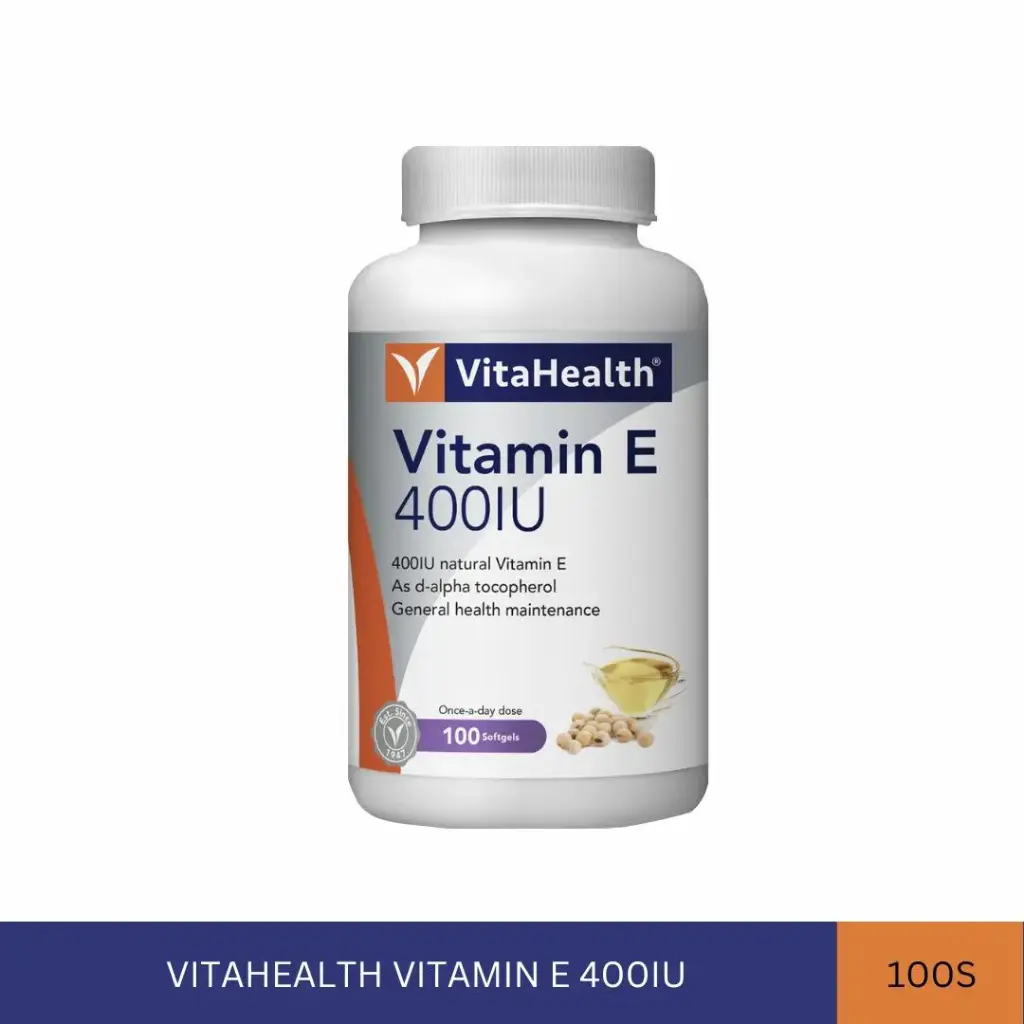 VITAHEALTH VITAMIN E 400IU (100'S)