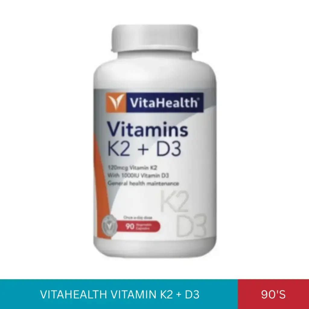 VITAHEALTH VITAMIN K2+D3 (90'S)