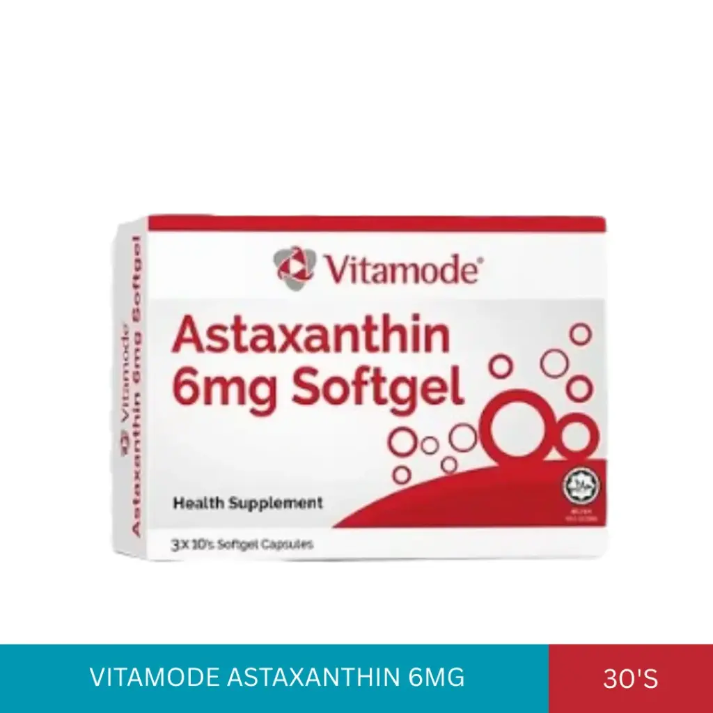 VITAMODE ASTAXANTHIN 6MG (3x10'S)#