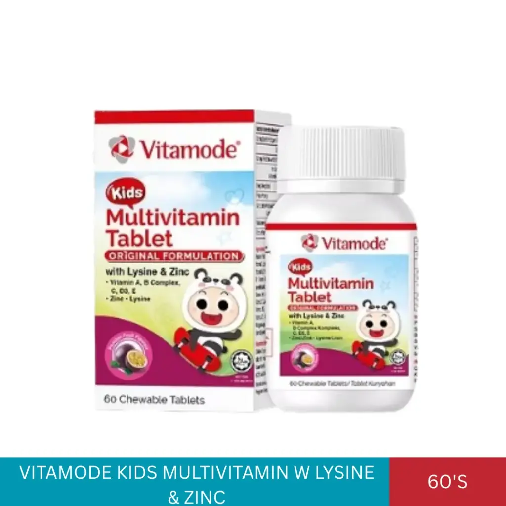 VITAMODE KIDS MULTIVITAMIN W LYSINE & ZINC (60'S)#
