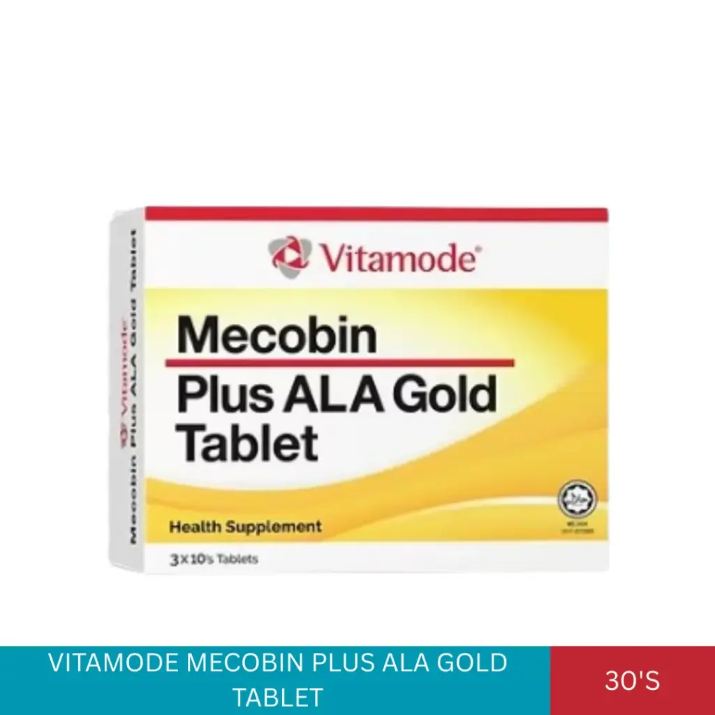 VITAMODE MECOBIN PLUS ALA GOLD TABLET (3X10'S)#