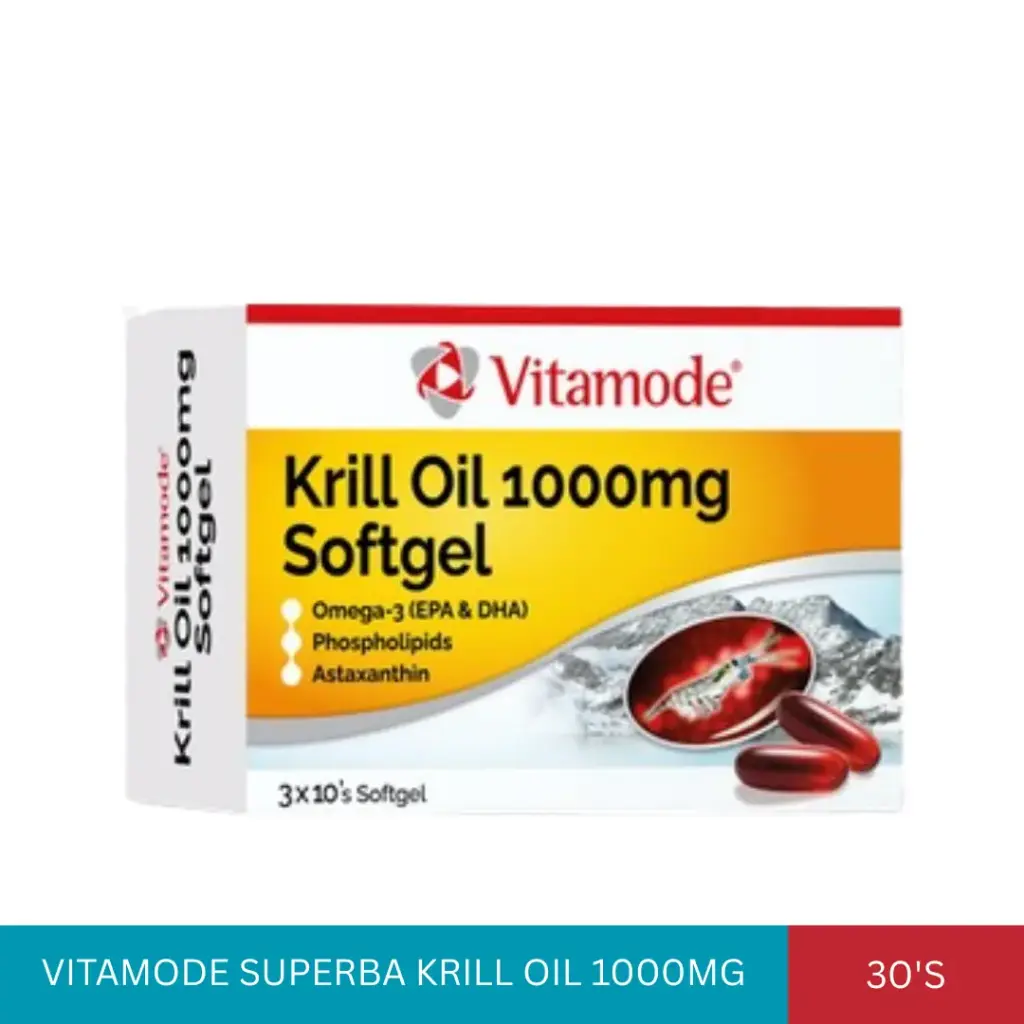 VITAMODE SUPERBA KRILL OIL 1000MG (3x10'S)#