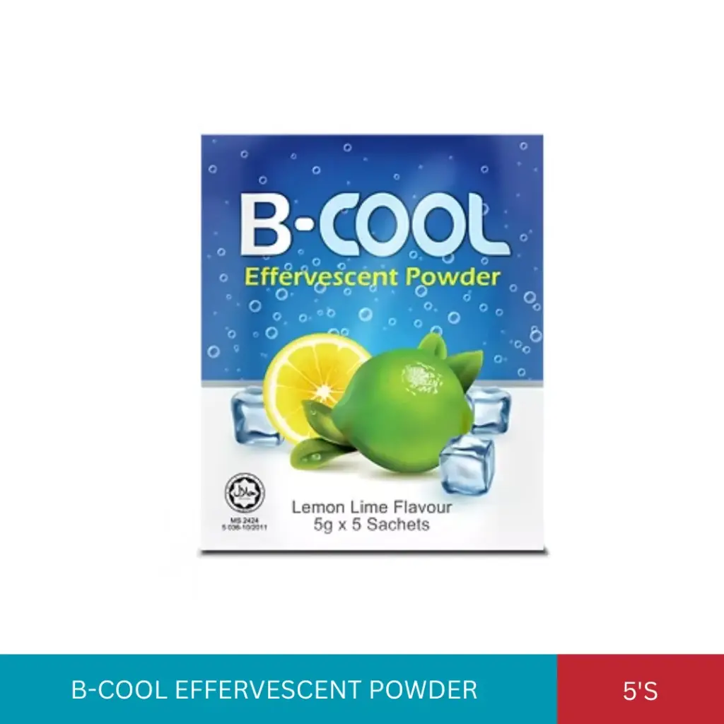 B-COOL EFFERVESCENT POWDER (5'S)