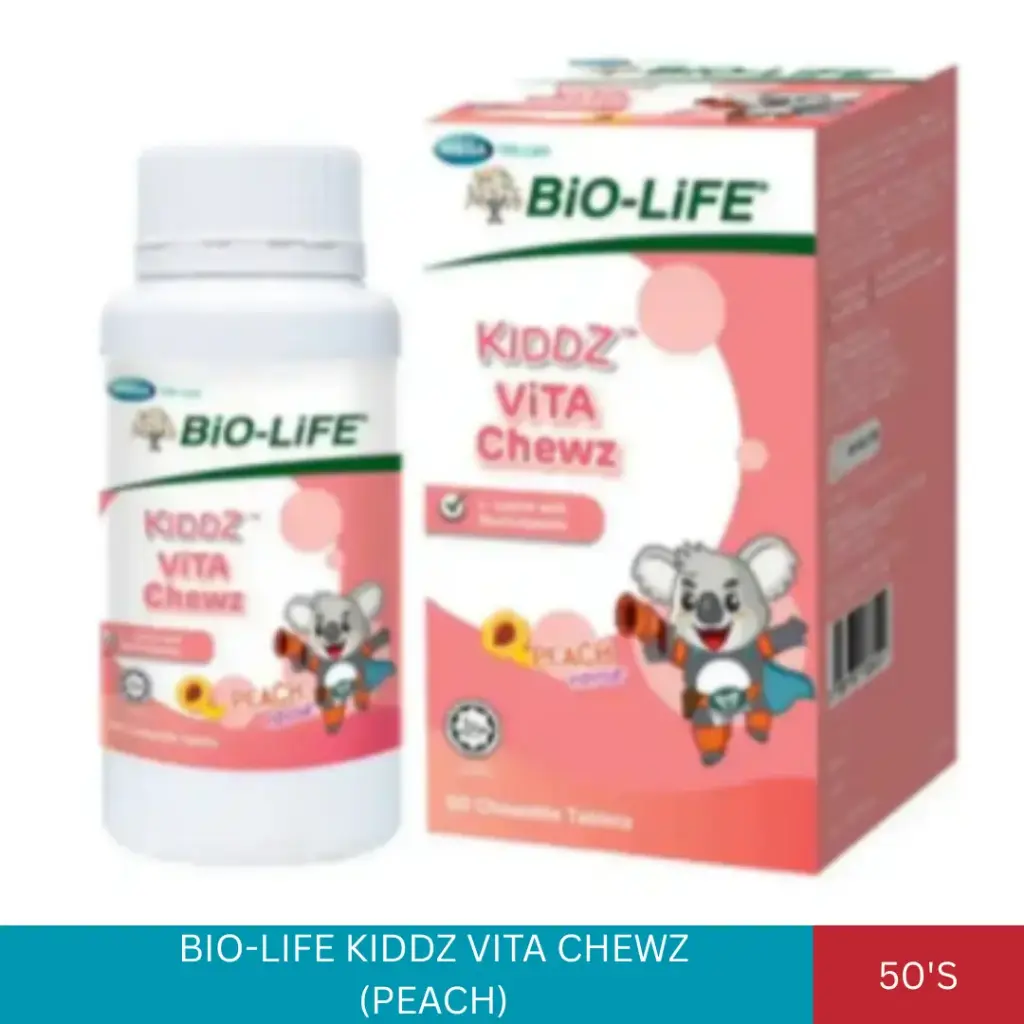 BL KIDDZ VITA CHEWZ PEACH(50'S)