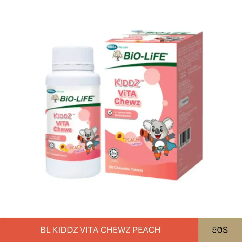 BL KIDDZ VITA CHEWZ PEACH(50'S)