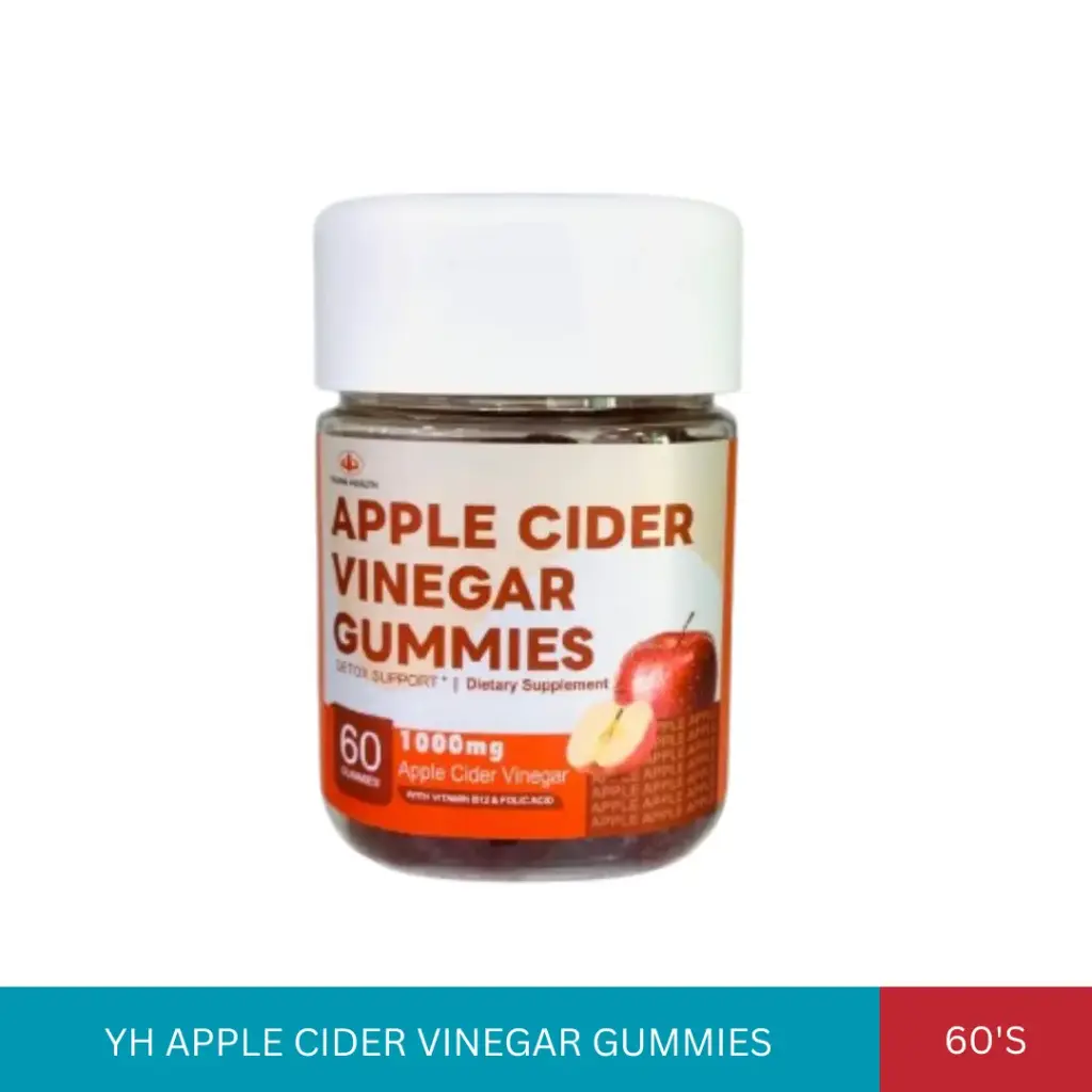 YH APPLE CIDER VINEGARS GUMMIES (60'S)