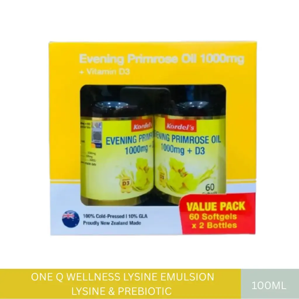 KORDEL EPO 1000MG + D3 (2X60'S)