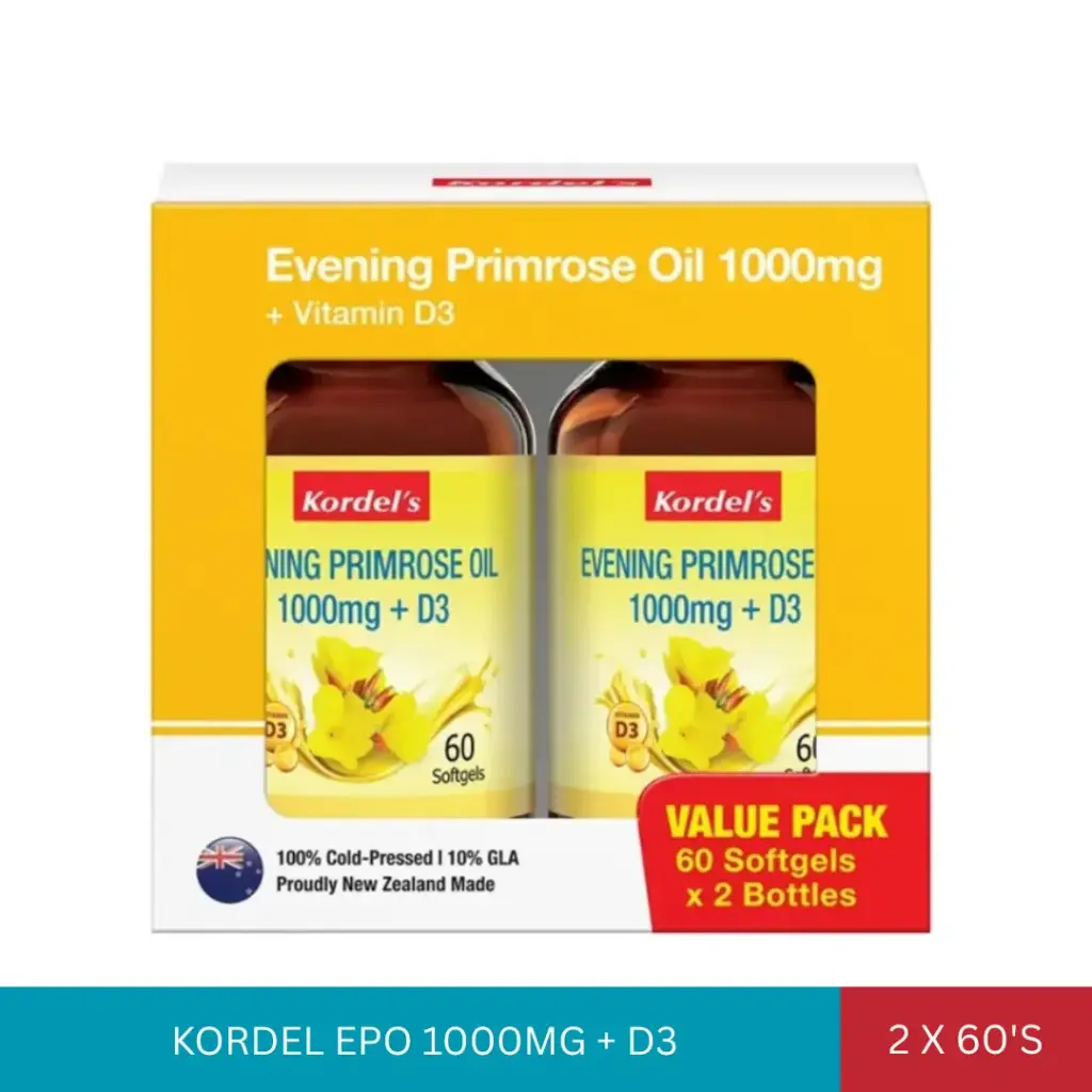 KORDEL EPO 1000MG + D3 (2X60'S)