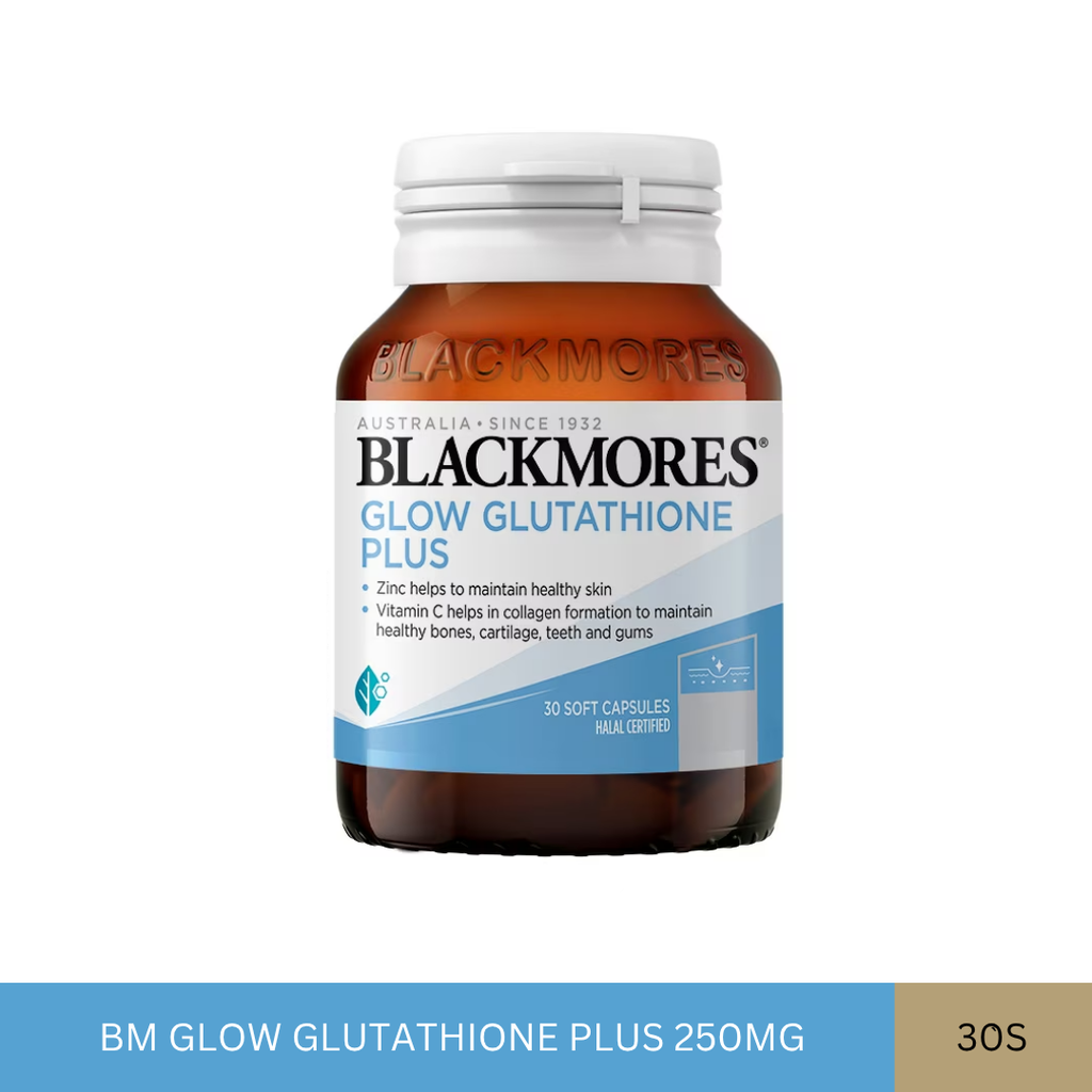 BM GLOW GLUTATHIONE PLUS 250MG (30'S)