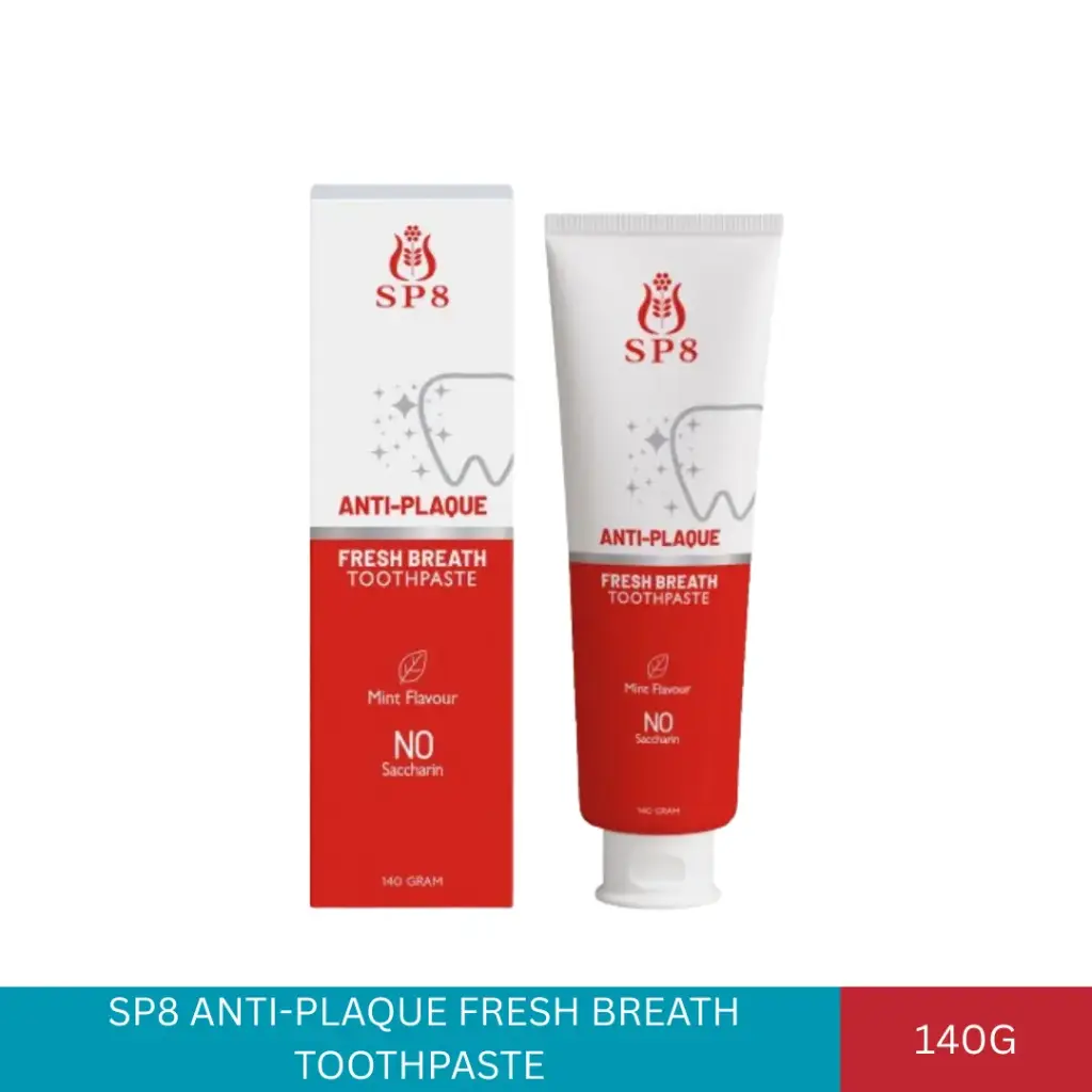 SP8 ANTI-PLAQUE FRESH BREATH TOOTHPASTE (140G)
