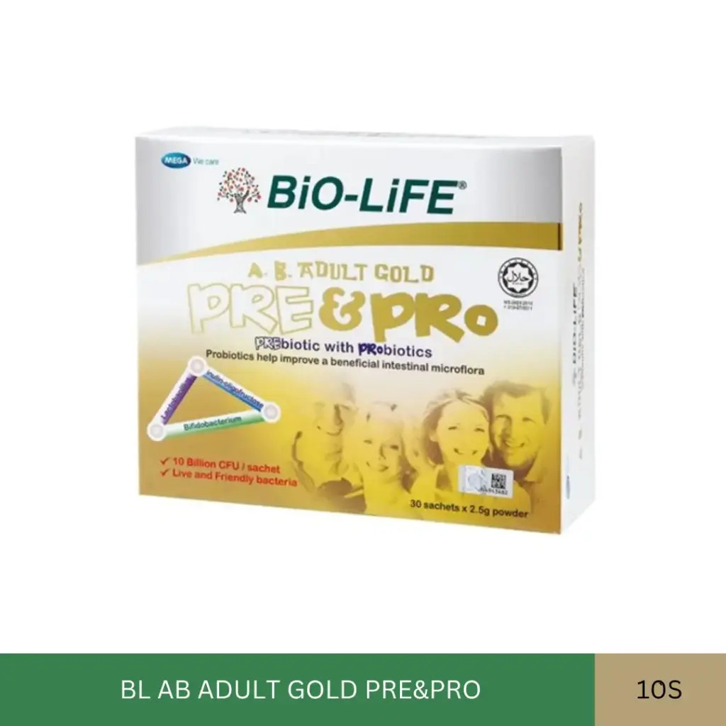 BL AB ADULT GOLD PRE&PRO (10'S)