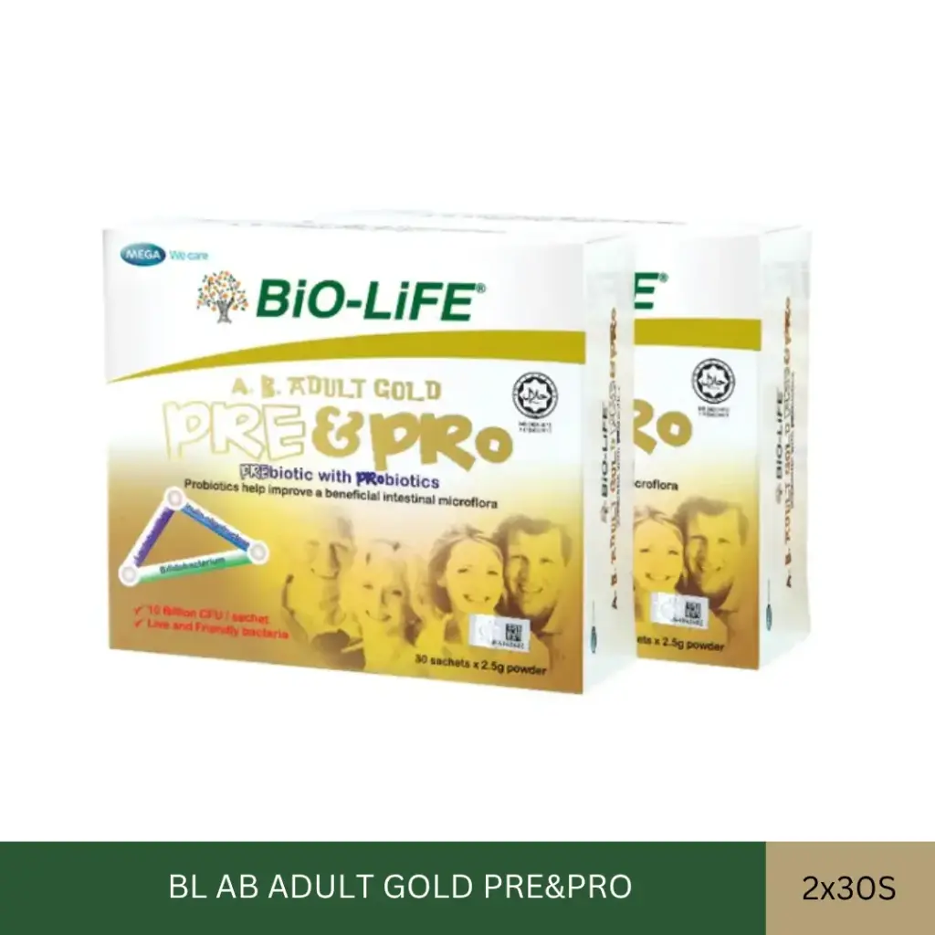 BL AB ADULT GOLD PRE&PRO (2X30'S)