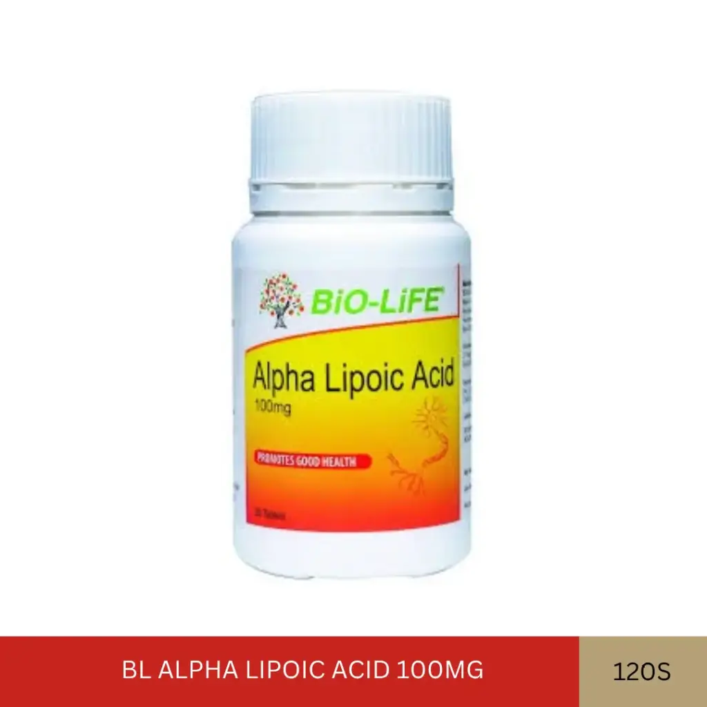 BL ALPHA LIPOIC ACID 100MG (120'S)